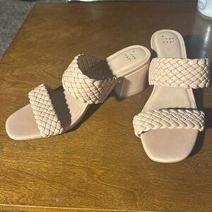 A new day braided heel